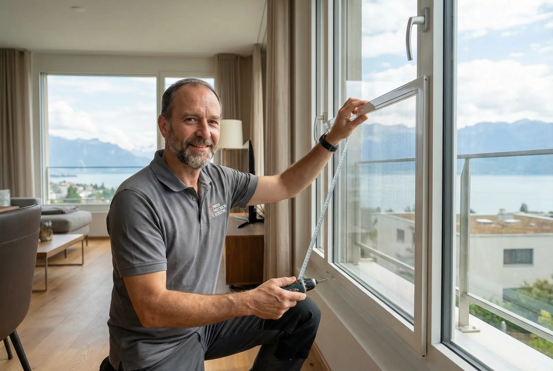 Installation professionnelle de moustiquaire sur mesure à Lausanne - Technicien qualifié canton de Vaud