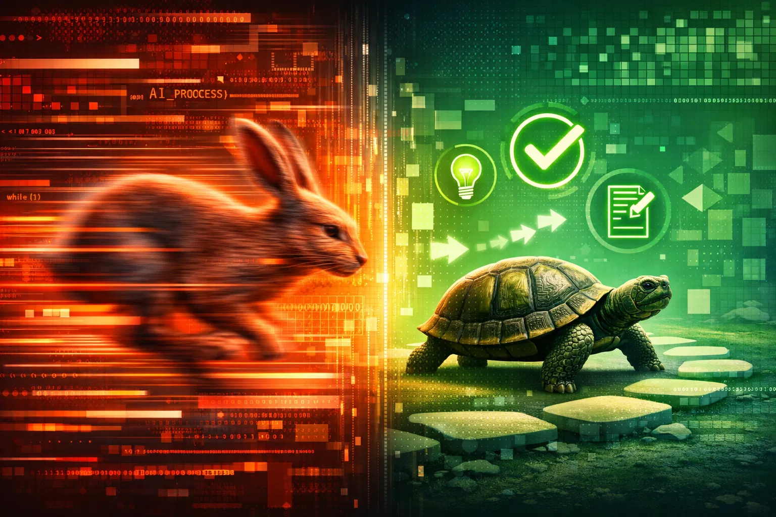 La liebre y la tortuga en la era de la IA