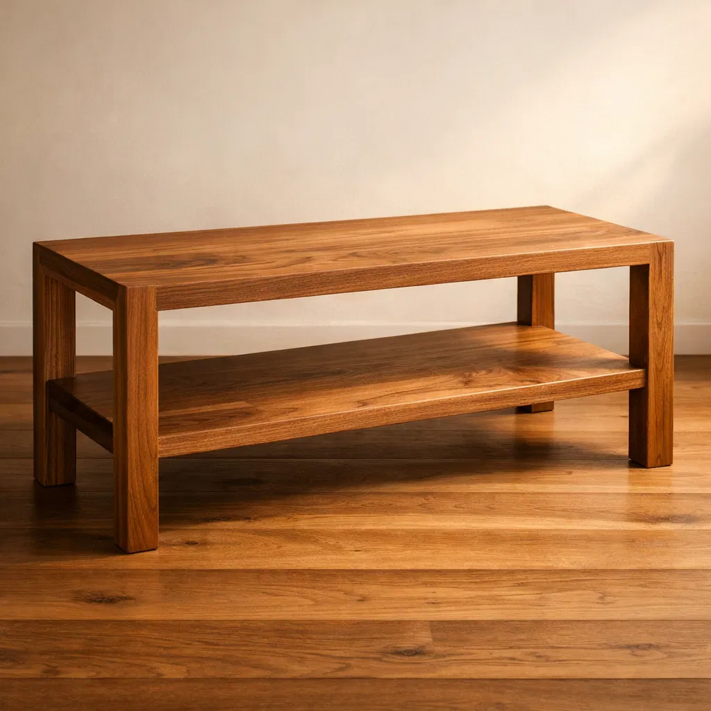 미니멀 우드 테이블