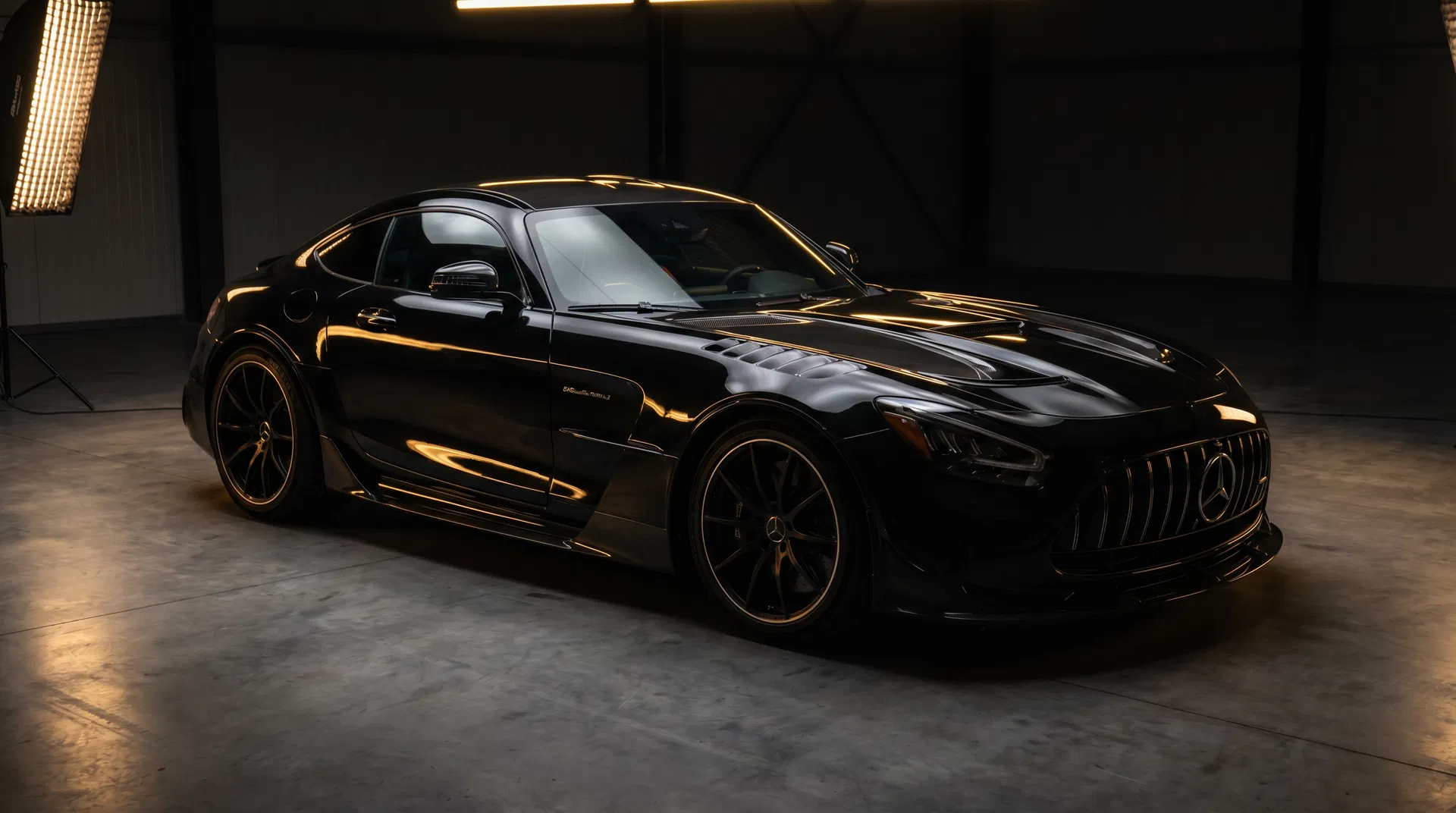 Premium detailed luxury car