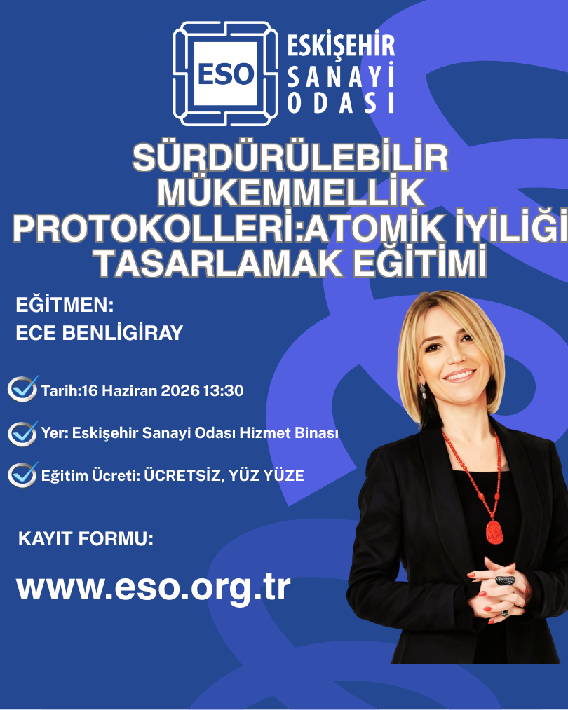 SÜRDÜRÜLEBİLİR MÜKEMMELLİK PROTOKOLLERİ:ATOMİK İYİLİĞİ TASARLAMAK EĞİTİMİ