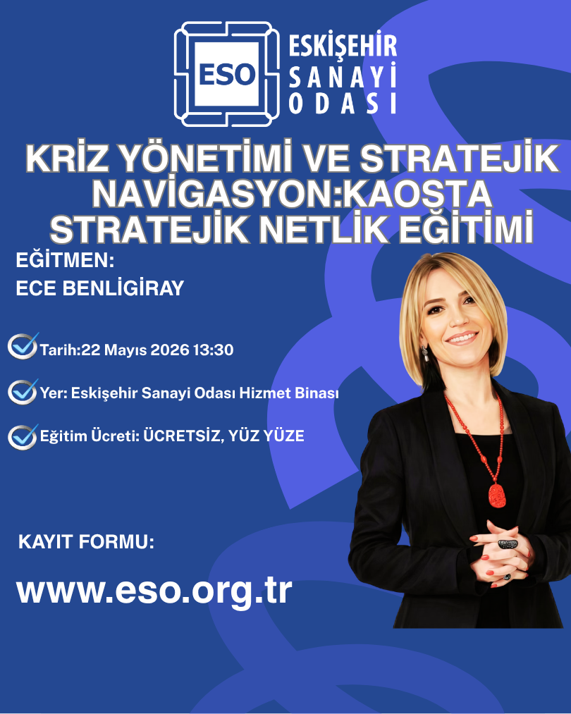 KRİZ YÖNETİMİ VE STRATEJİK NAVİGASYON:KAOSTA STRATEJİK NETLİK EĞİTİMİ