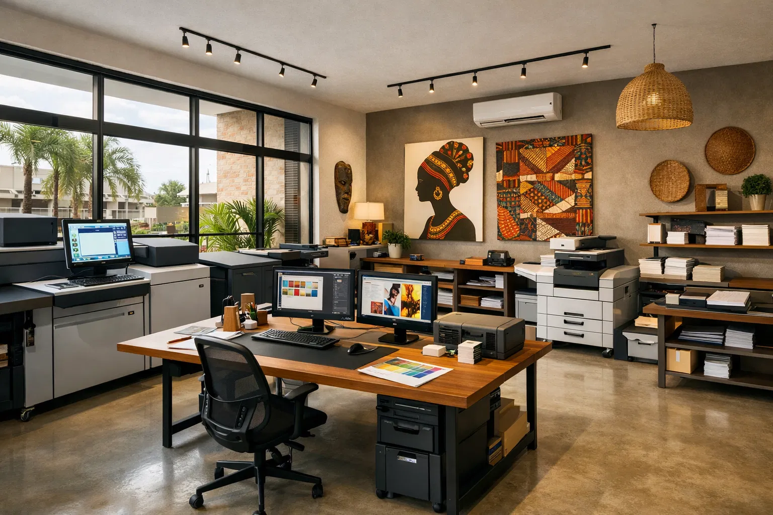 Espace de travail professionnel à Cotonou