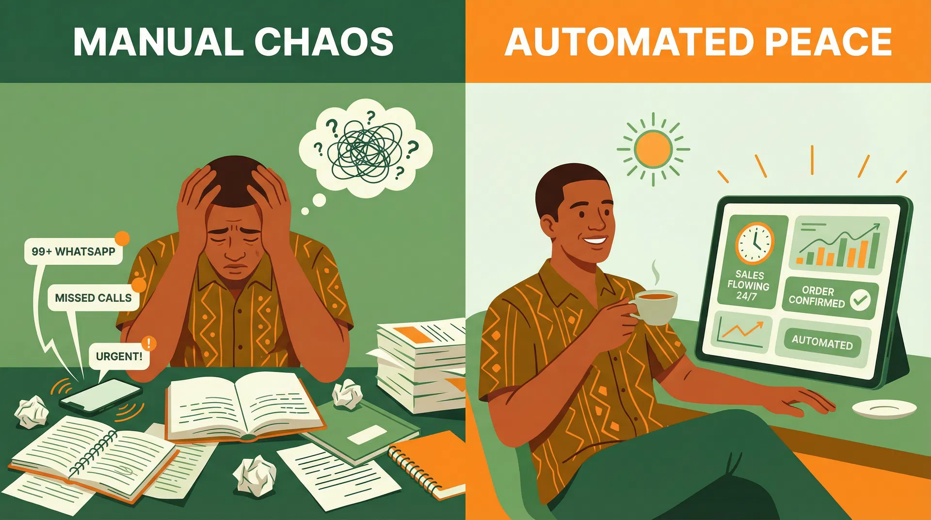 Manual Chaos vs Automated Peace