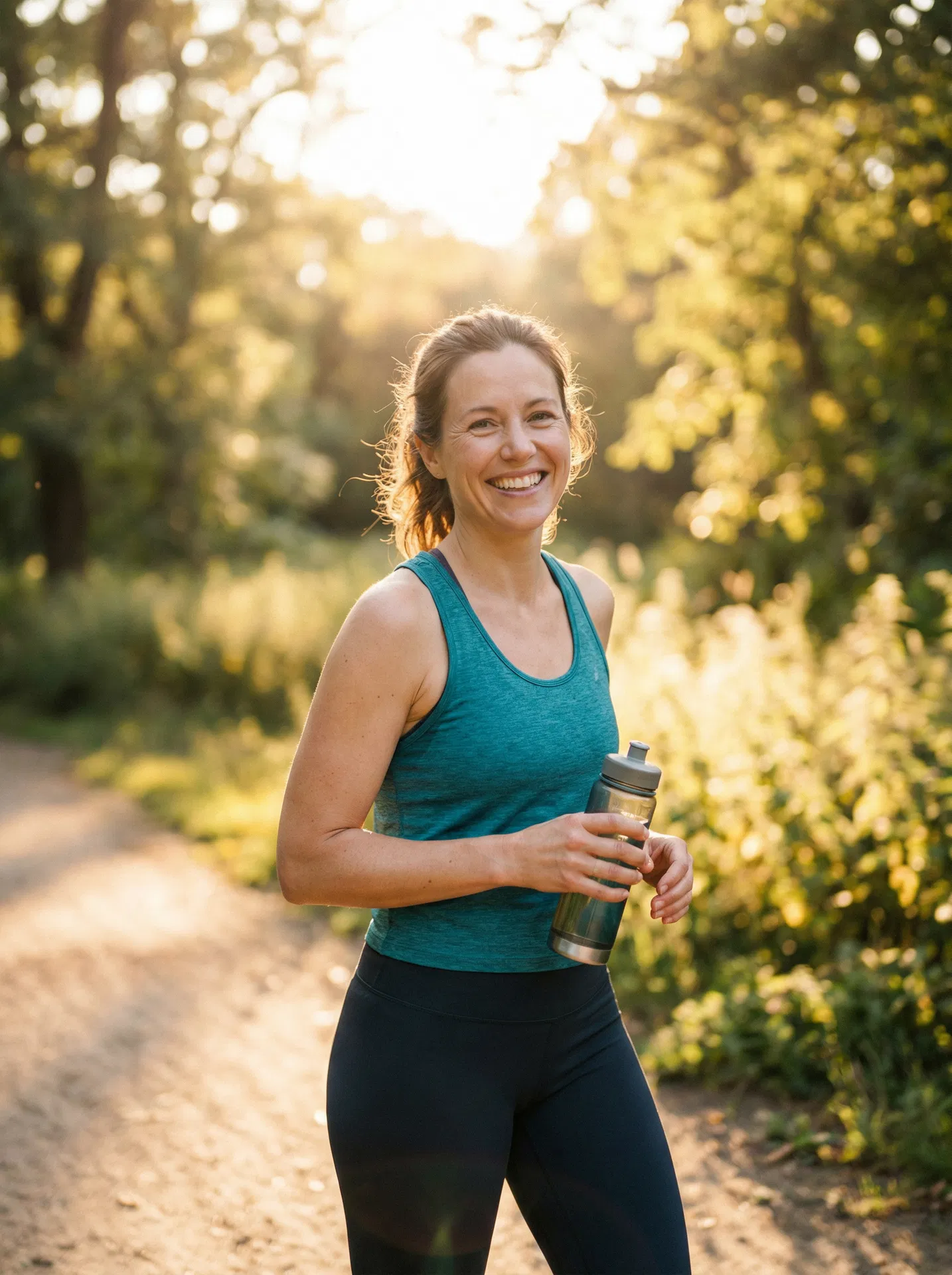 Woman feeling confident and in control