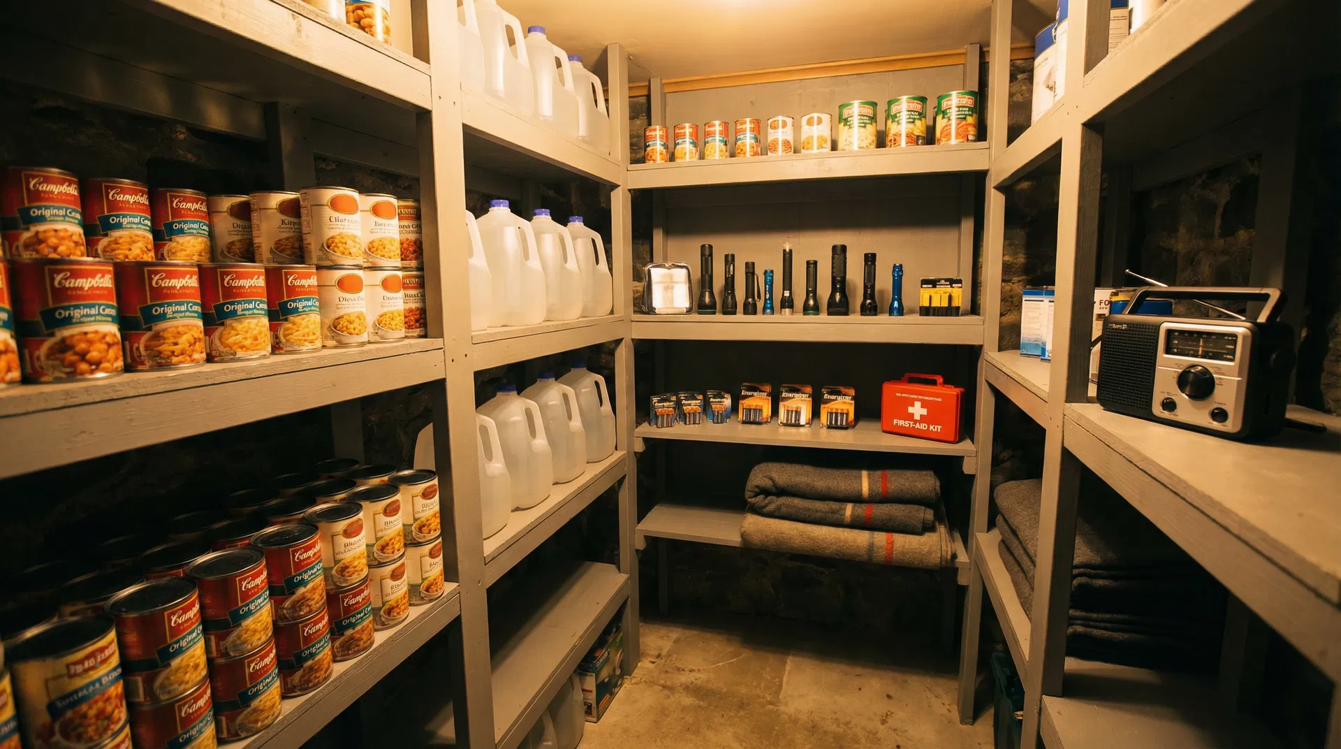 Zásoby potravin a vody