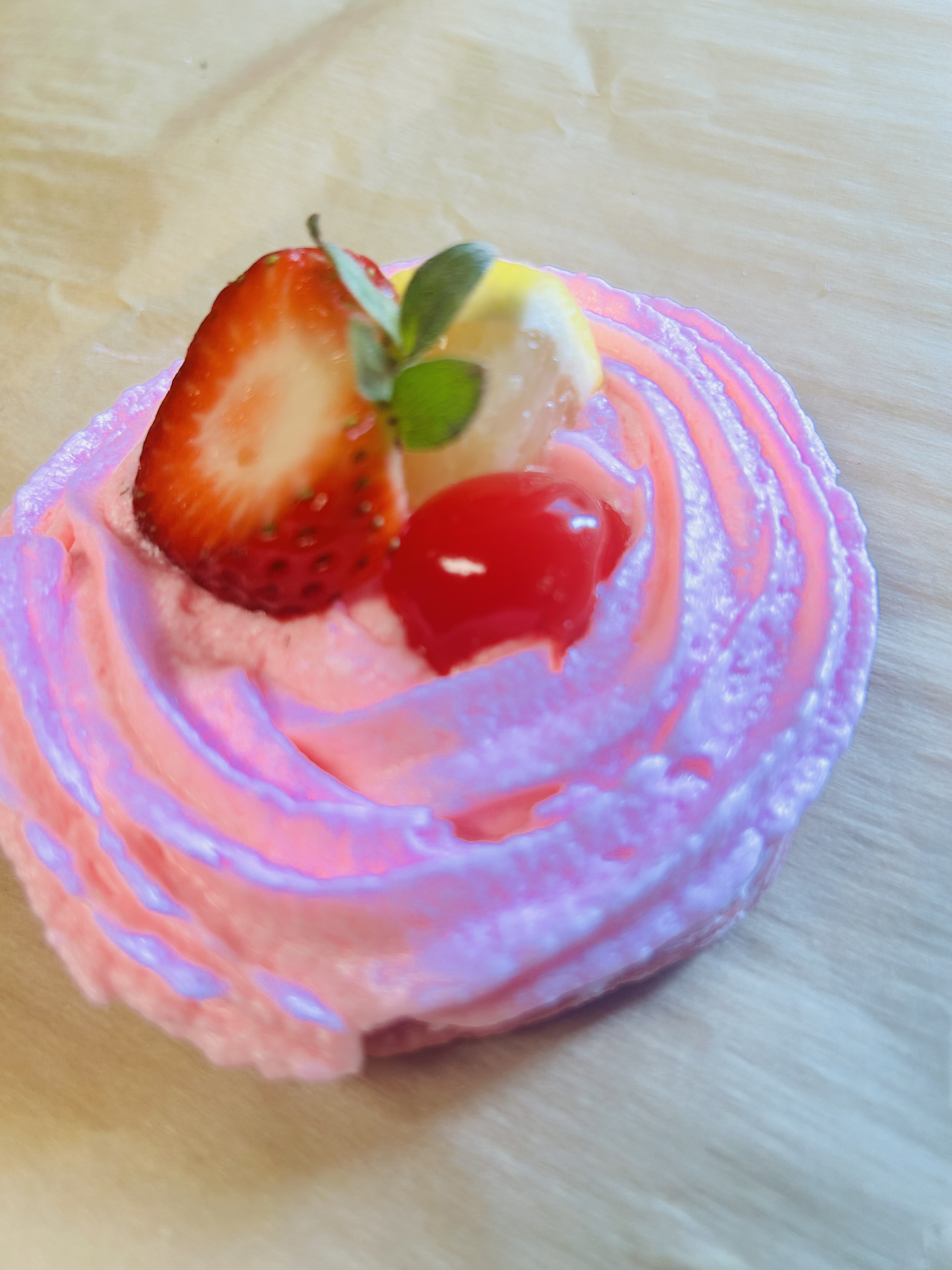 Pink lemonade cookie