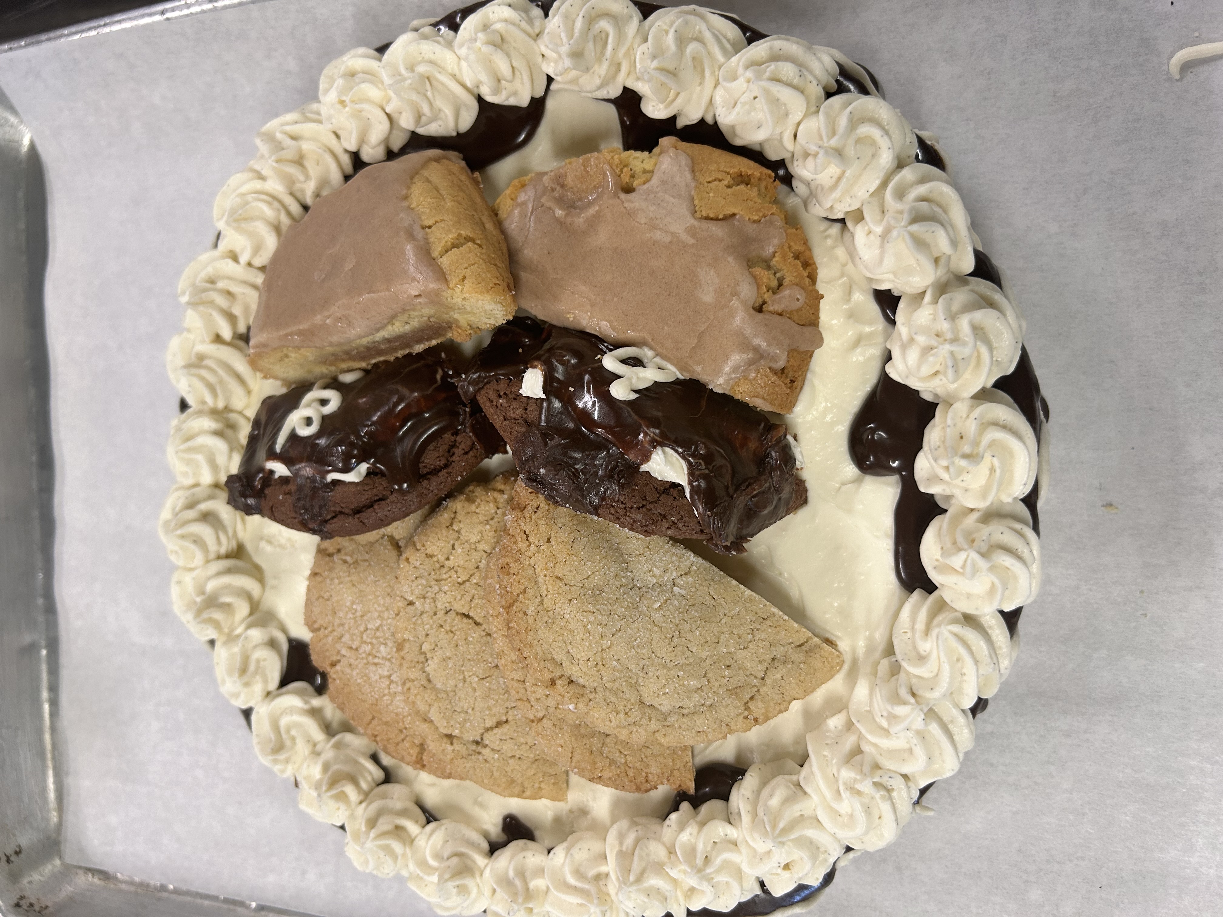 Cookie cheesecake