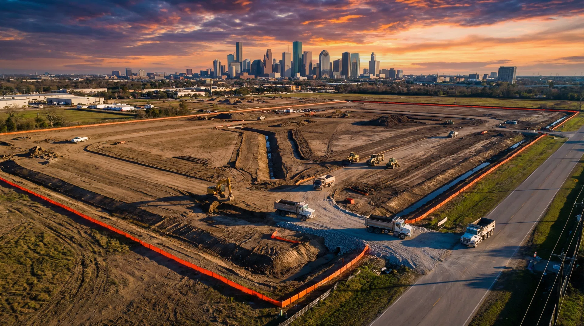 Houston Erosion Control service areas
