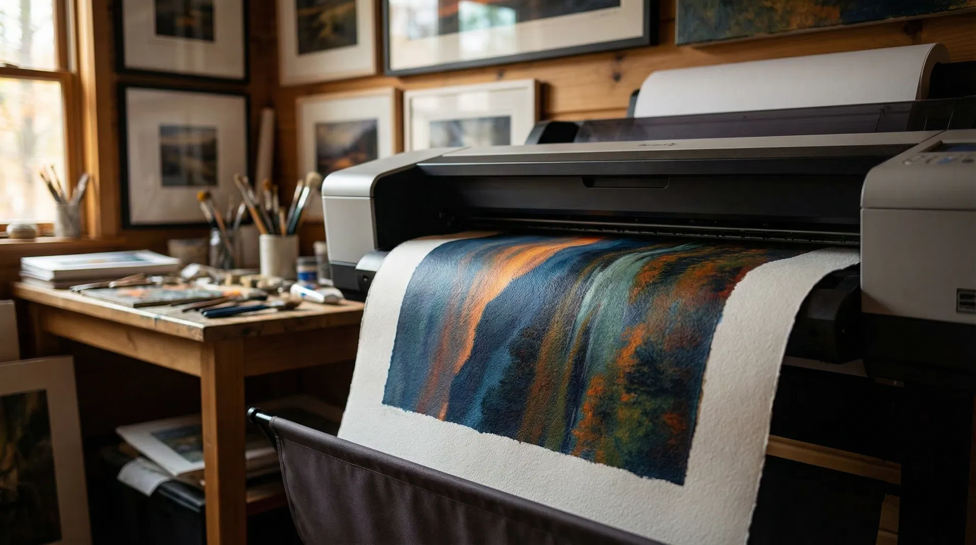 Fine art printing in George - giclée prints on archival paper