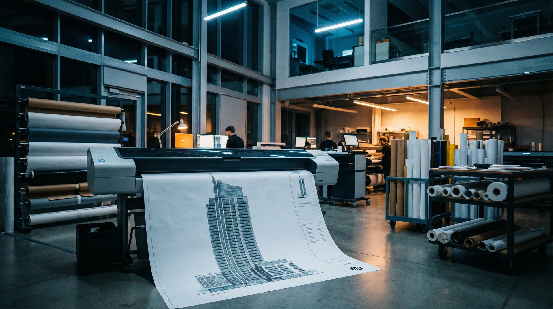 Large format printing in George - banners, plans, and posters