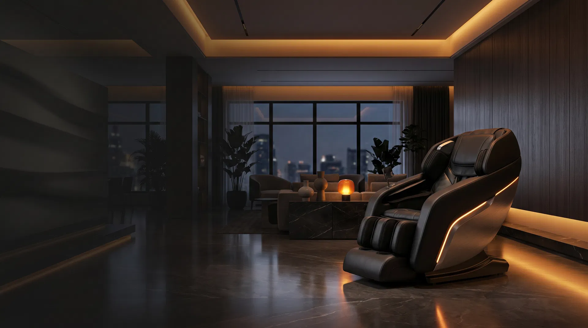 Luxury Zero Healthcare massage chair hero wallpaper