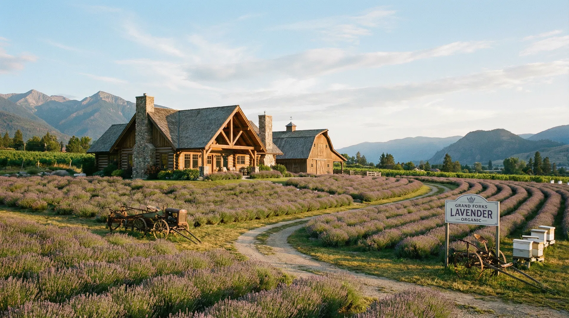 Love'nder Acres Lavender Farm in Grand Forks, BC
