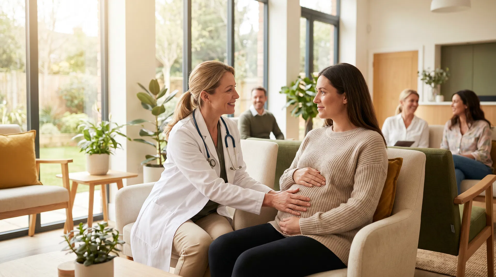 Healthcare professionals providing care