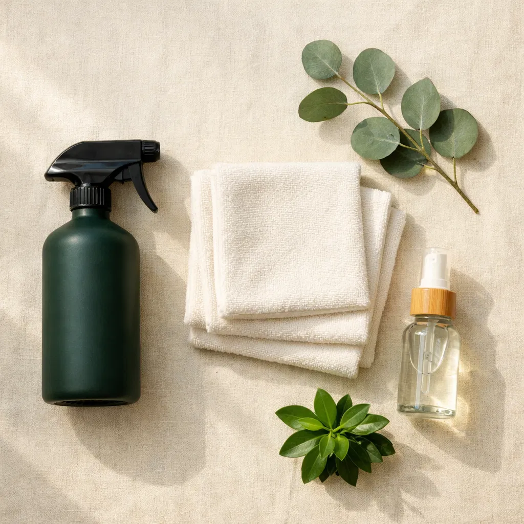 Professional eco-friendly cleaning supplies