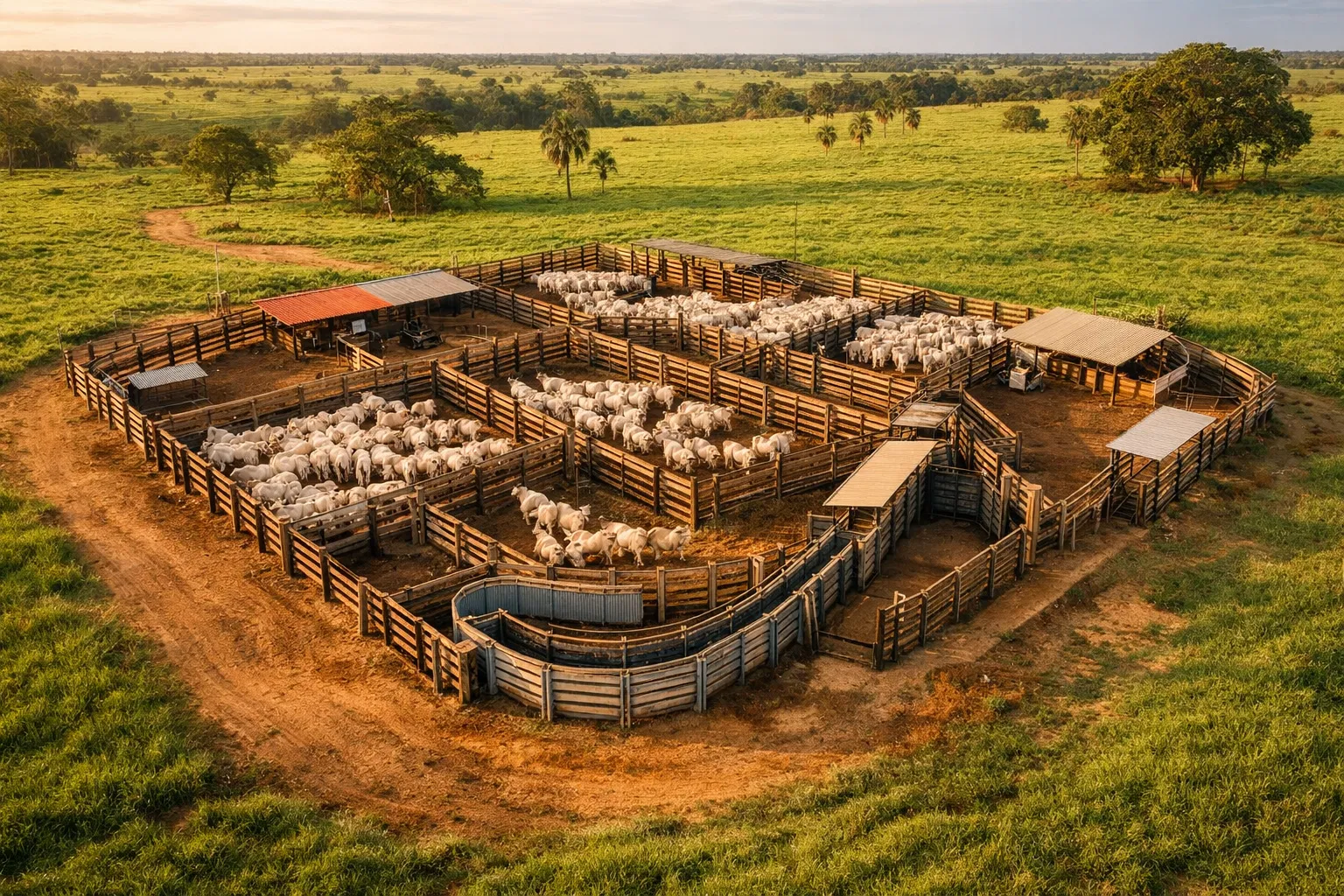 Estrutura de manejo bovino
