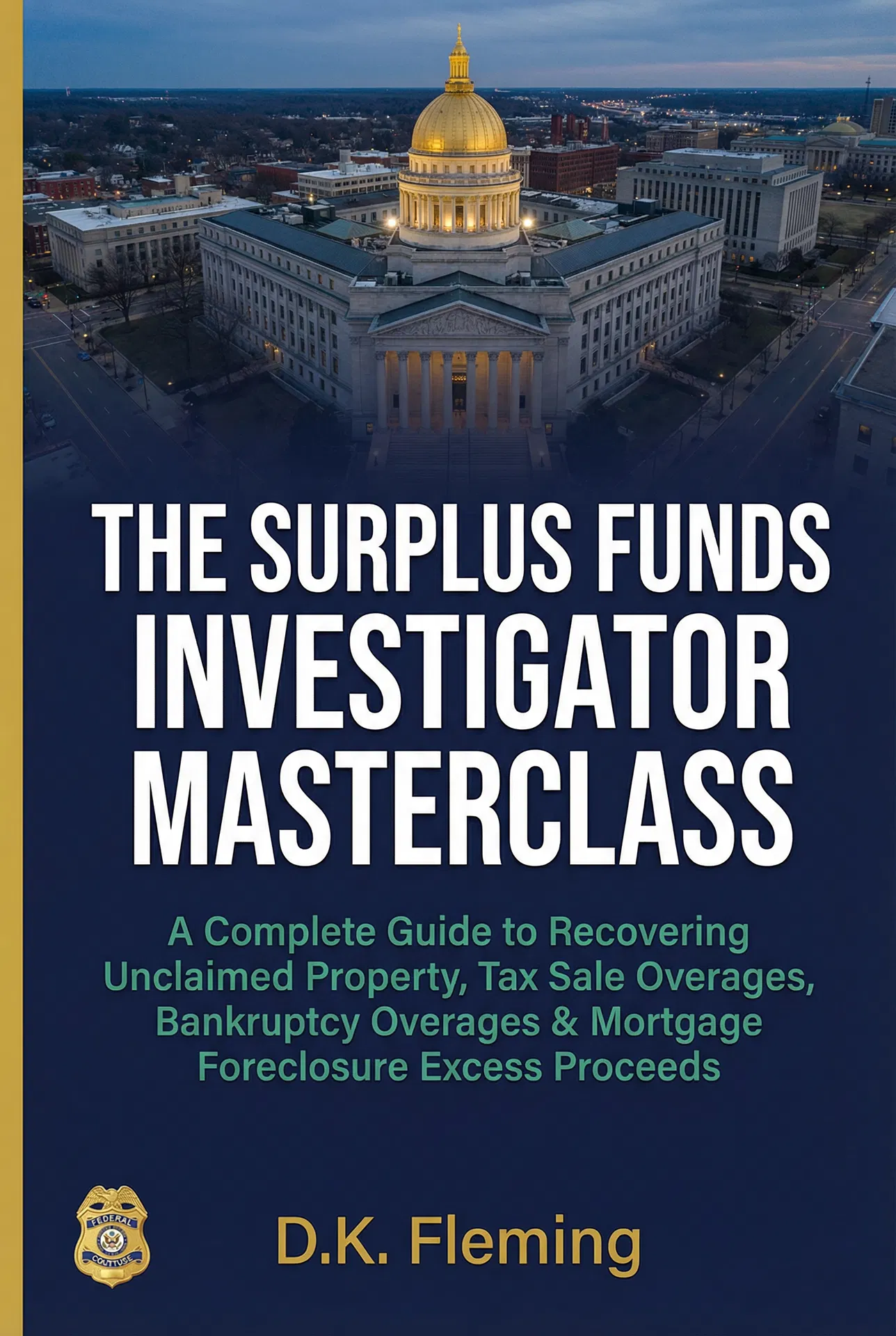 The Surplus Funds Investigator Masterclass — Book Cover
