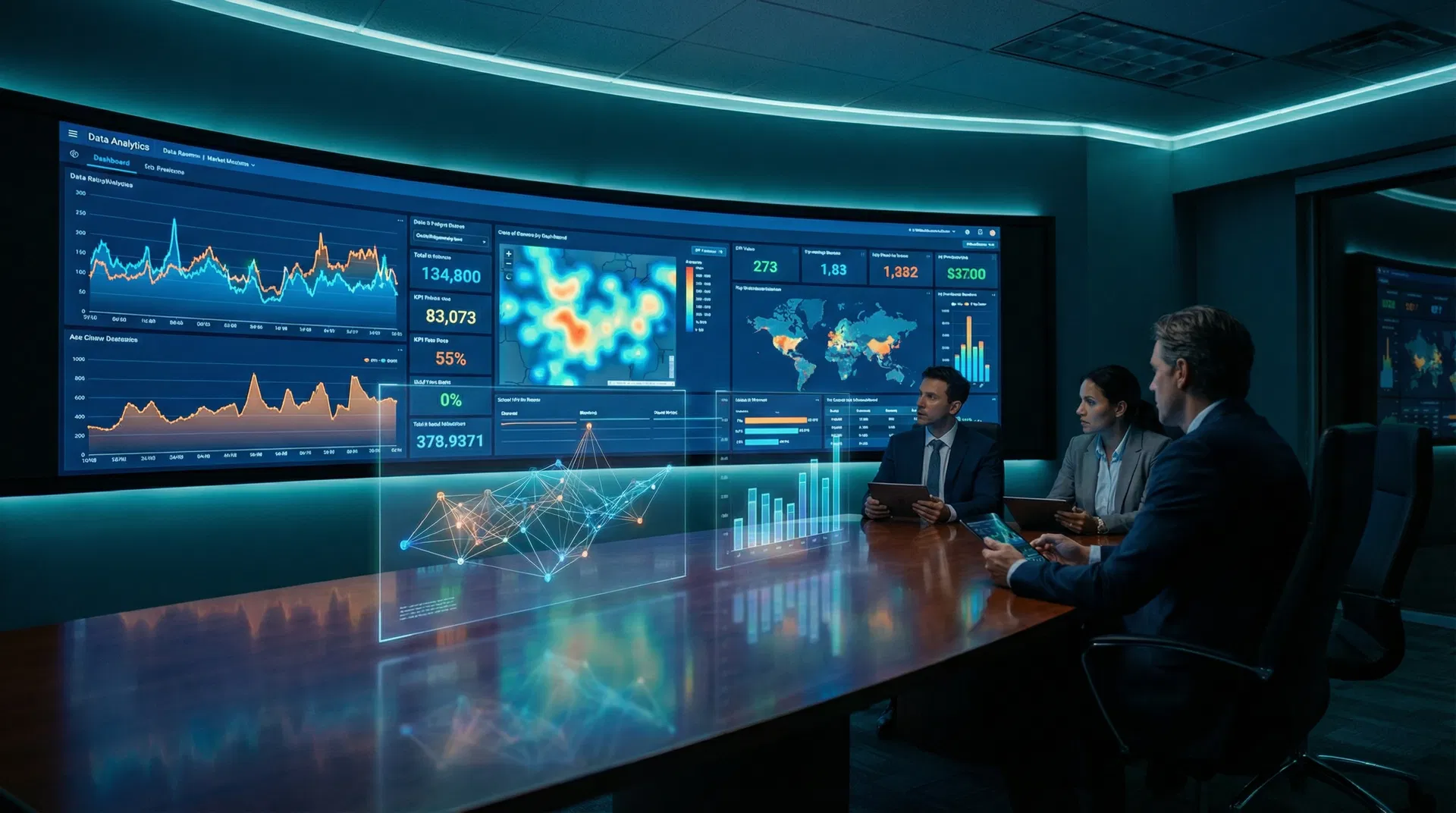 Enterprise Analytics Dashboard Visualization