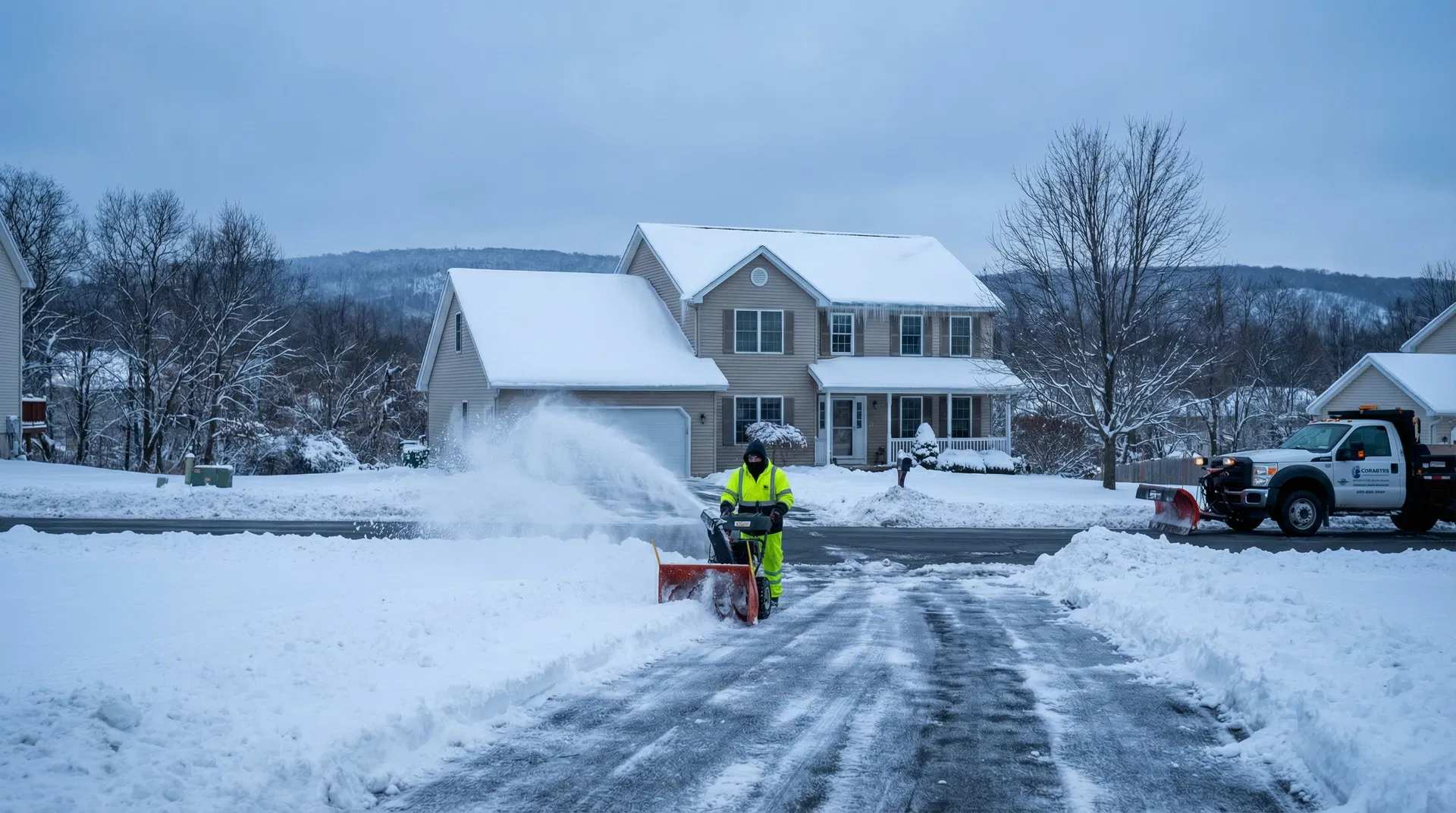 Snow removal service in Scranton PA