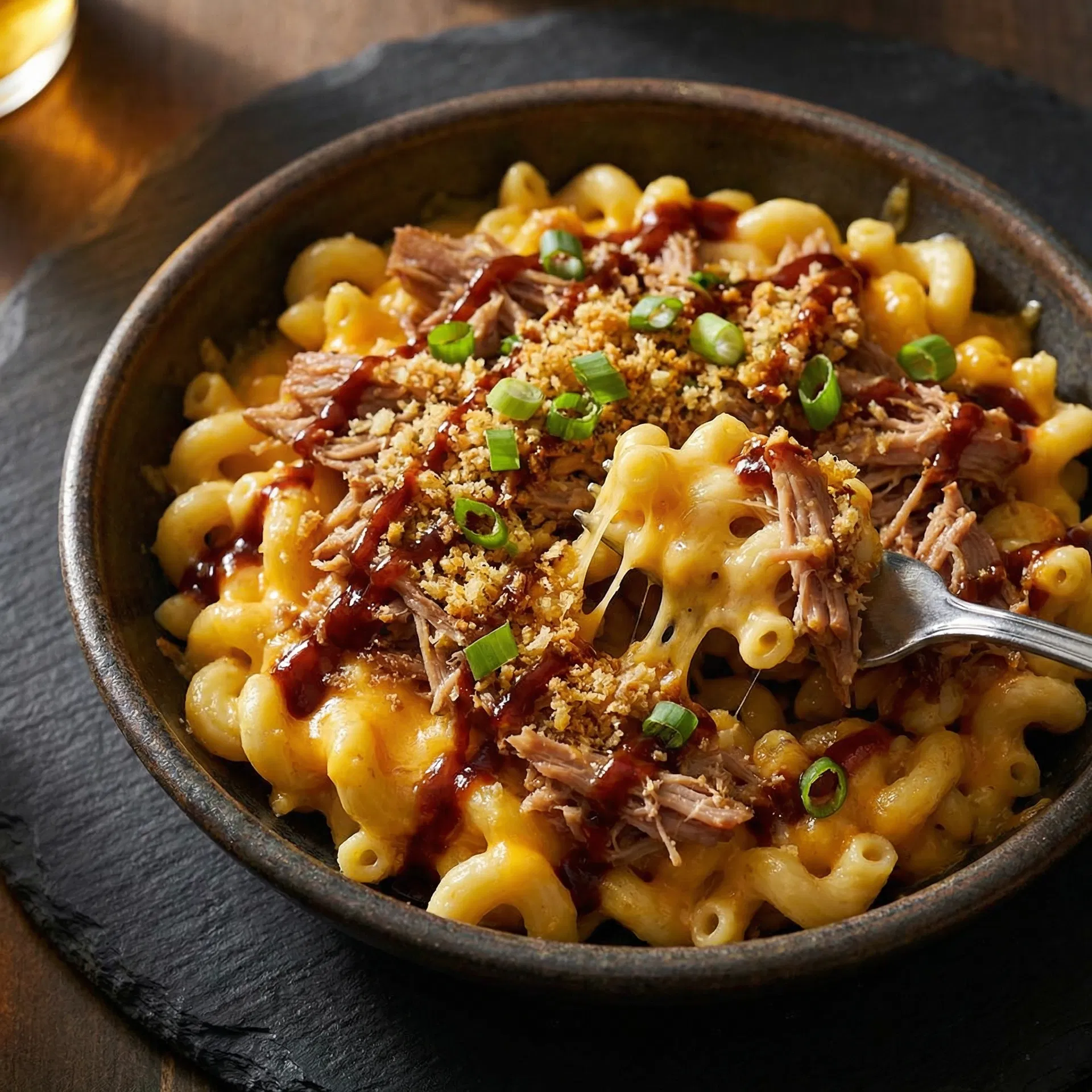 Pulled Pork Mac & Cheese