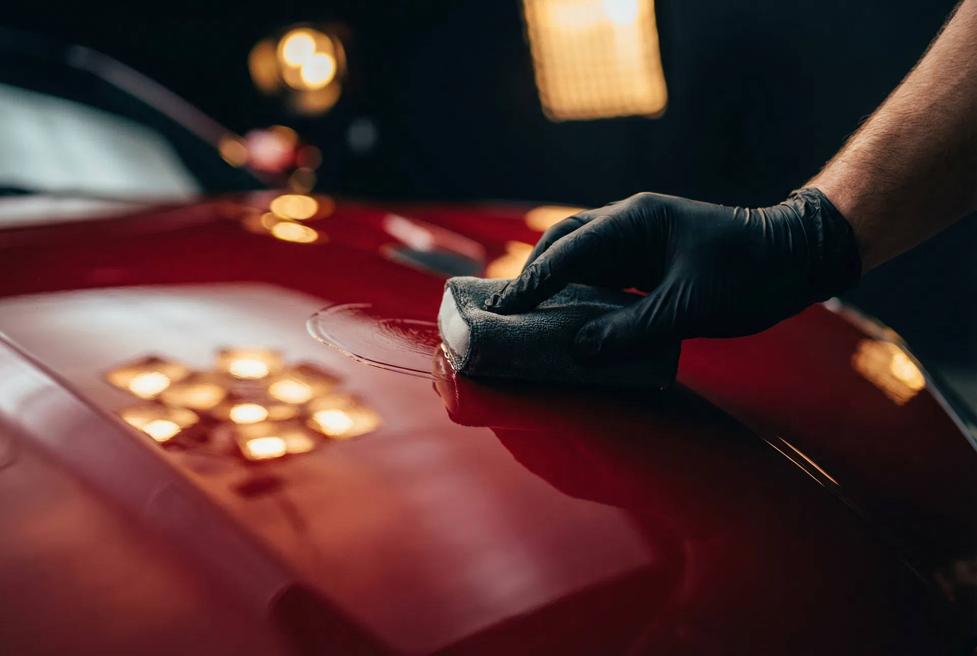 Ceramic coating application