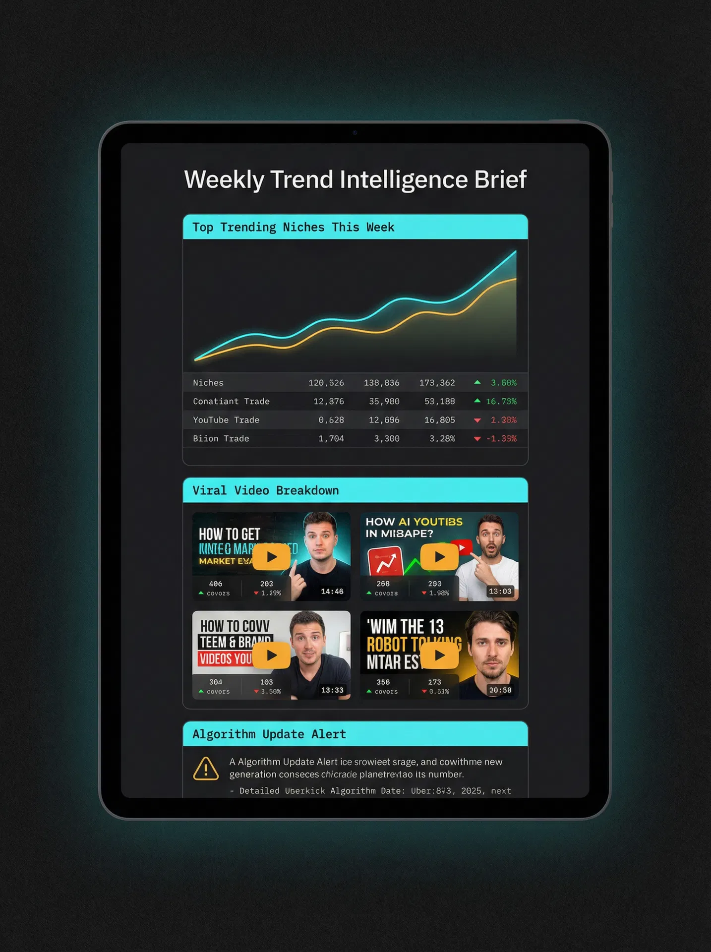 Sample Keiko Report newsletter issue