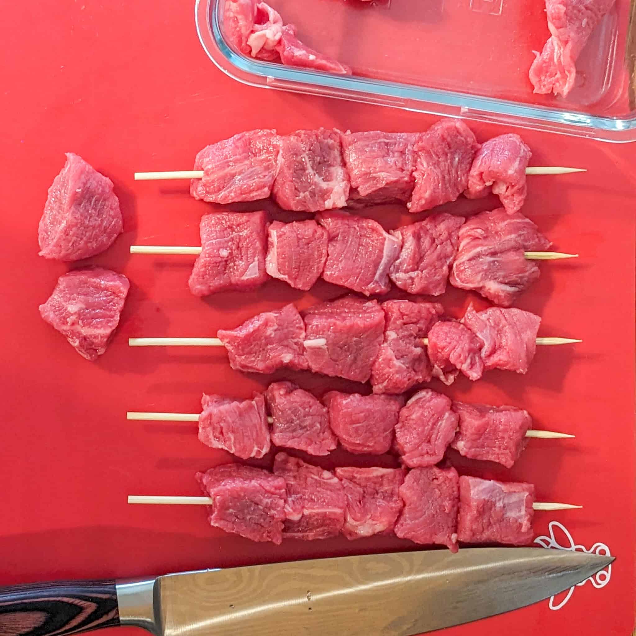 Beef Rump Skewers