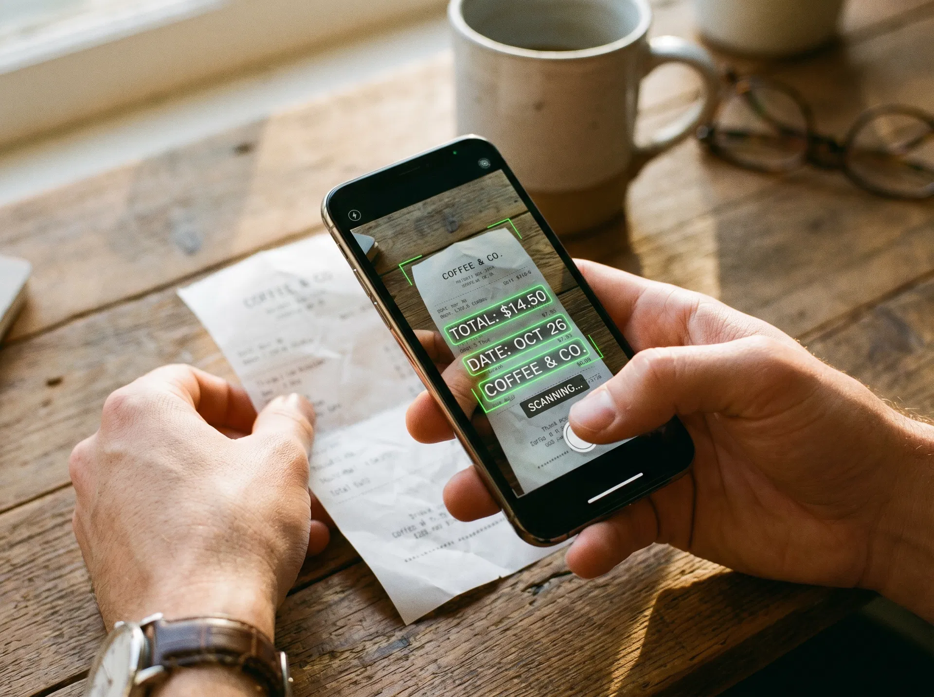 Snap & Track Receipts