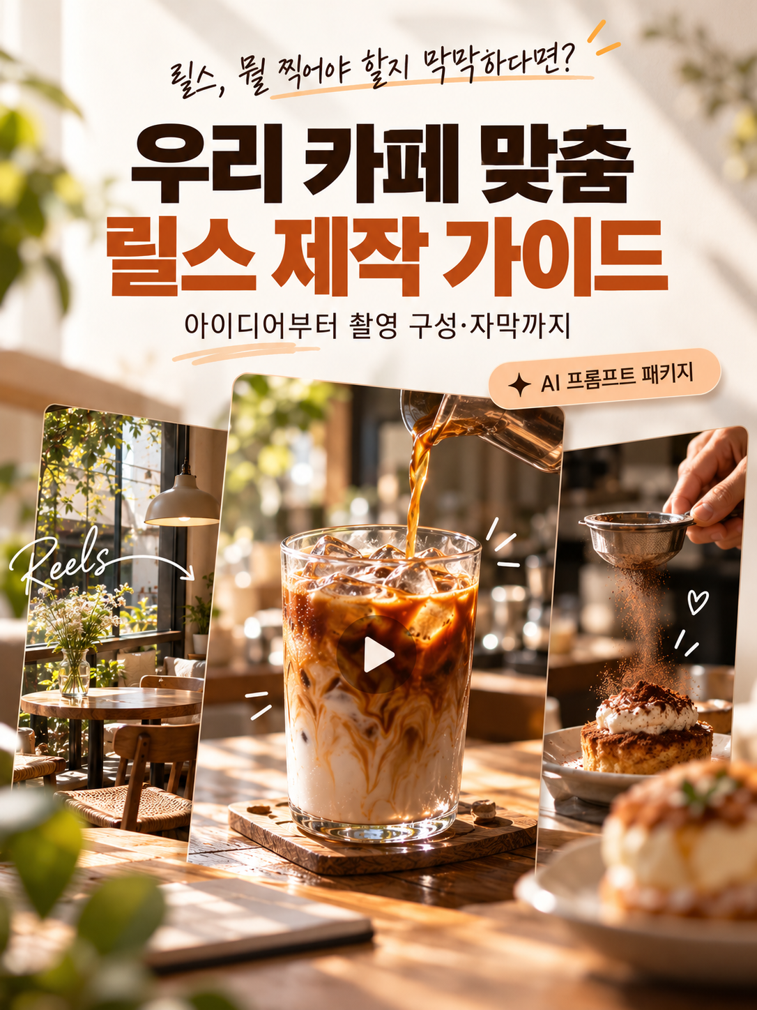 카페 사장님을 위한 맞춤 릴스 제작 가이드