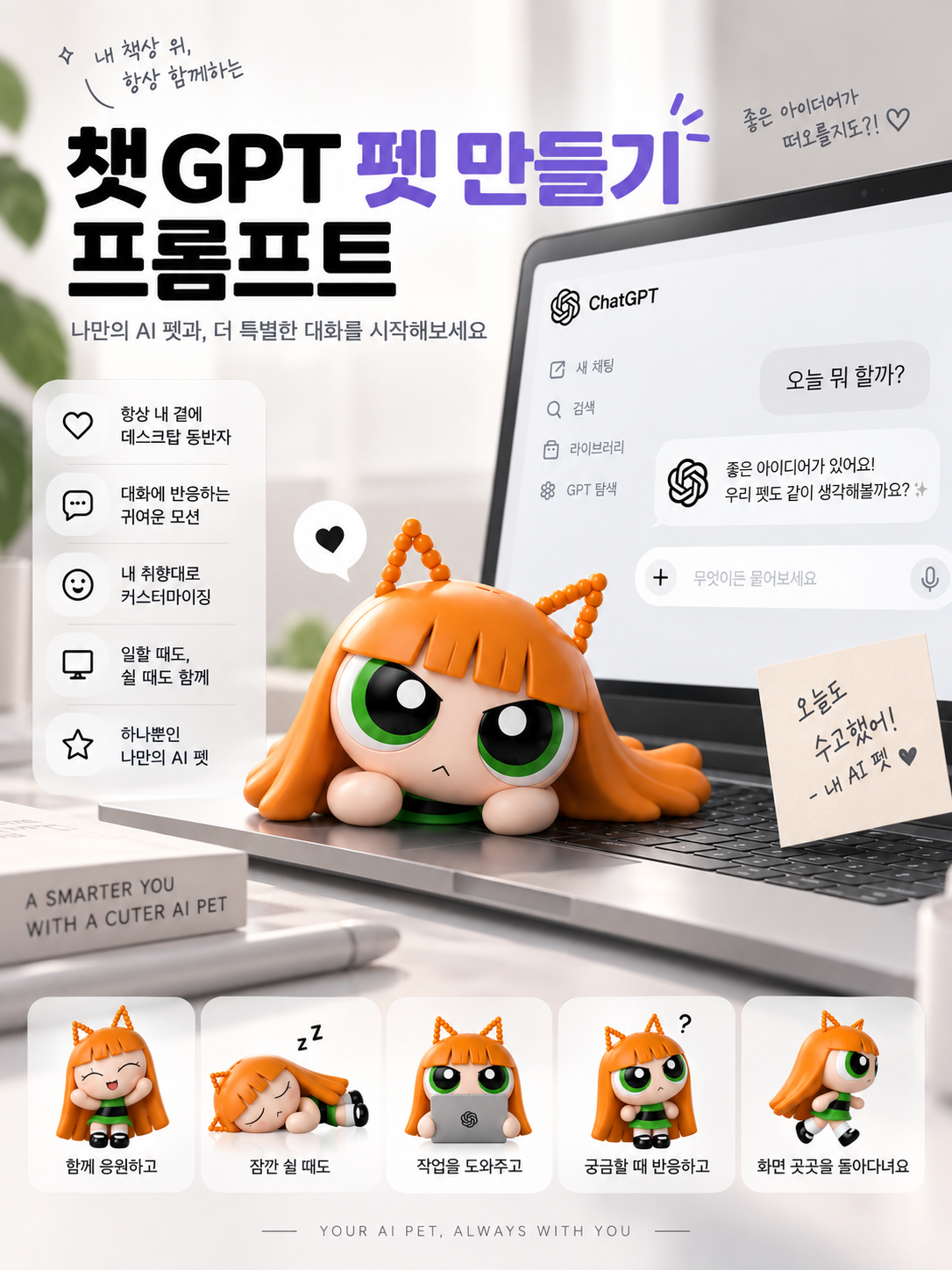 나만의 챗GPT 펫 만들기 프롬프트