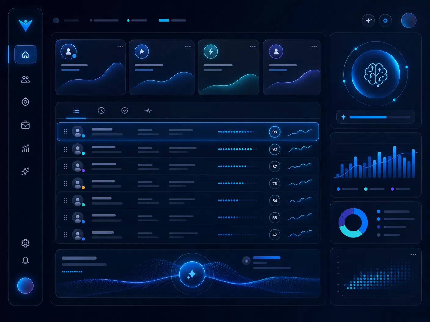 CLRWRX-AI revenue dashboard