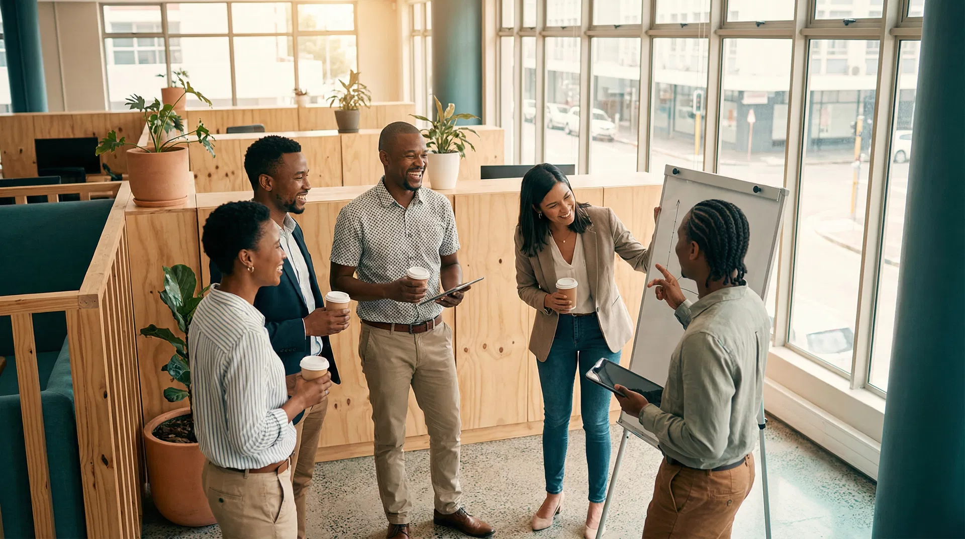 Professional workplace environment