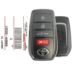 2025 Toyota Grand Highlander Smart Remote Key 8990H-0E331 HYQ14FBX 4 Button