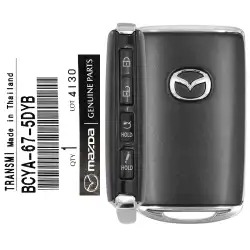 2019-2024 Mazda 3 Smart Remote Key BCYA-67-5DYB WAZSKE11D01 4 Button