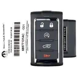 2024 Jeep Grand Wagoneer Smart Remote Key 2BAHD-KFW1 68577131AC
