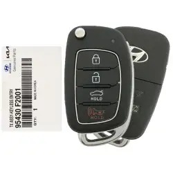2017-2018 Hyundai Elantra Flip Remote Key 95430-F2001 OKA-NO38