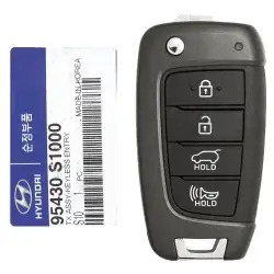 2019-2020 Hyundai Santa Fe Flip Remote Key 95430-S1000 TQ8-RKE-4F39