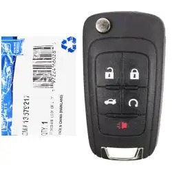 2013-2018 Chevrolet Sonic Flip Remote Key 13579217 KR55WK50073