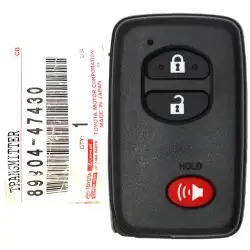 2011-2012 Toyota Prius Smart Remote Key 89904-47430 HYQ14AAB