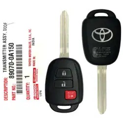 2015-2024 Toyota Tacoma Remote Head Key 89070-0A150 HYQ12BDP H Chip