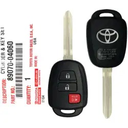 2021-2022 Toyota Tacoma Remote Head Key 89070-04060 HYQ12BGG H Chip