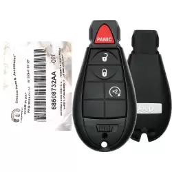 2014-2023 Jeep Cherokee Fobik Keyless Remote Key 68508732AA GQ4-53T Non Proximity