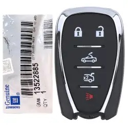 2021-2022 Chevrolet Camaro Convertible Smart Remote Key 13522885 HYQ4ES