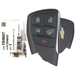 2024-2025 Chevrolet Silverado Smart Remote Key 13560205 YG0G21TB2 5 Button