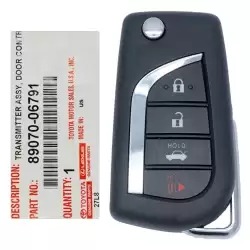 2018-2024 Toyota Corolla Camry Flip Remote Key 89070-06791 HYQ12BFB