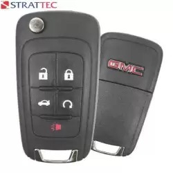 GMC Terrain Keyless Flip Remote Key 5 Button 5912548