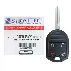 2006-2018 Ford Remote Head Key 5912512 80-Bit Chip