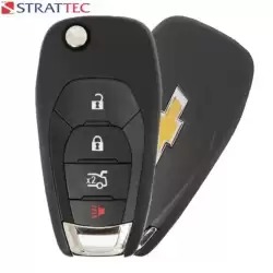 Chevrolet Cruez Flip Remote Key 5933402 4 Button LXP-T004