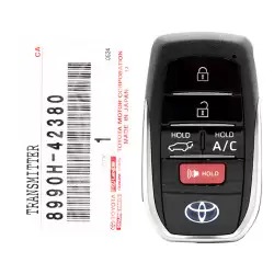 2021 Toyota RAV4 Smart Remote Key 8990H-42380 8990H-42381 HYQ14FBX