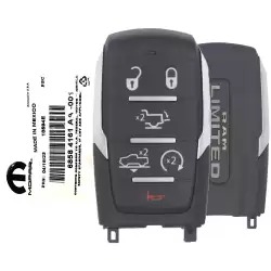 2019-2024 Dodge Ram Limited 1500 Genuine Smart Remote Key FOB 6 Buttons 68584161AA OHT-4882056